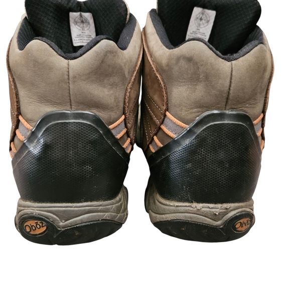 Men's Oboz Bridger Mid B-Dry Waterproof Hiking Boots - Picture 5 of 11